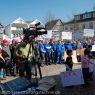 IG Metall Kundgebung gegen die Schließung der Firma Teka - Haiger am Marktplatz mit Technik von Wendlandt